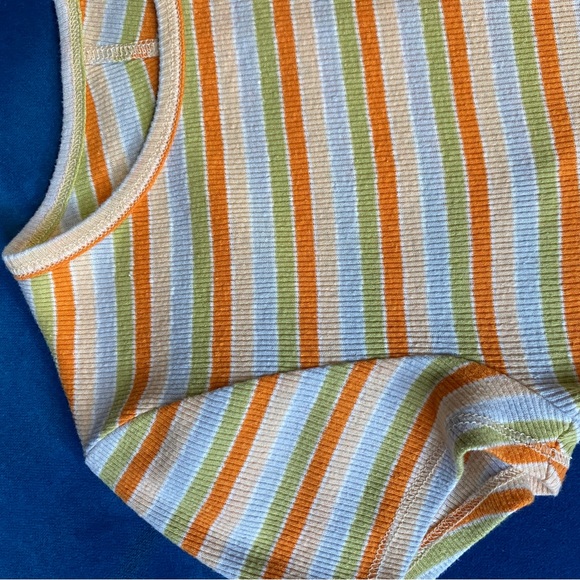 Y2K Baby Tee Vintage Ribbed - Picture 5 of 8